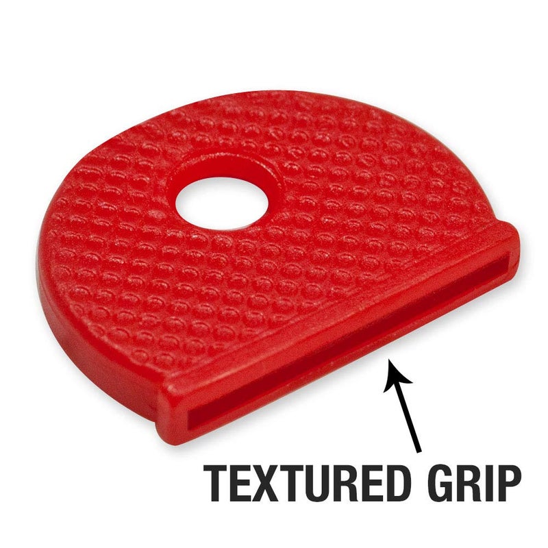 Lucky Line Medium Key Identifier Caps, Standard Size, Assorted Colors, 200 Pack (16500) - Image 3